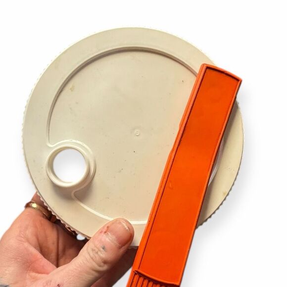 VINTAGE LITTLE SCOTCH JUG Orange & White Insulated Cooler - Picture 5 of 9